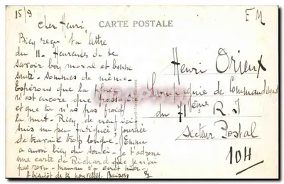 Rennes — Um canto do Thabor — Editor Louis, n° 545 — Verso