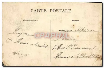 Reims — La Cathédrale — Éditeur : Reims, n° 25 — Verso