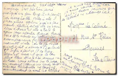 EVIAN-les-BAINS — Jezioro Leman — Jedna łódź — L.I.A. — Rewers