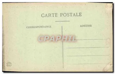 Auvergne Pittoresque — La Cascada de Saillani — Ediciones Auvergne Pittoresque, n°20 — Reverso