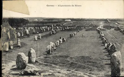Carnac — Alignements du Ménec — Collection Z. Le Bonzie