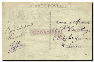 Marseille - Ogólny widok - Z.Z. — Rewers
