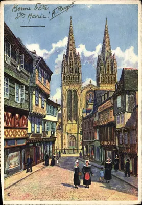 Quimper — A Catedral — Edições « Gaby »