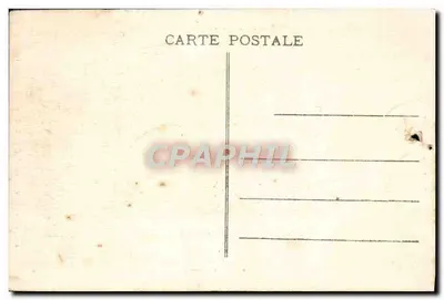 Bilhete postal antigo Saint Servan Sur Mer La Tour Solidor — Verso