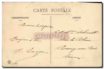 Rouen — Le Quai de Paris et la Côte Sainte-Catherine — C. P. - 2674 — Rewers