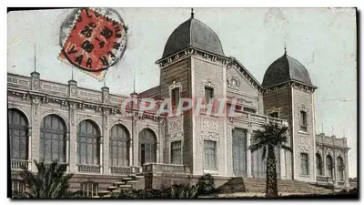 Bilhete postal antigo Hyères — O grande cassino