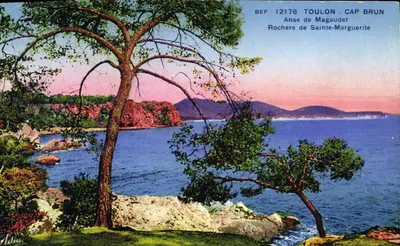 Toulon. Cap Brun — Anse de Magaudet, Rochers de Sainte-Marguerite — Aldia
