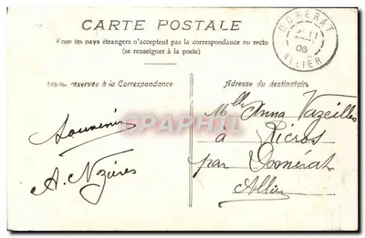 Sens — Katedra — Wydawca: Liché, numer seryjny 5892 — Rewers