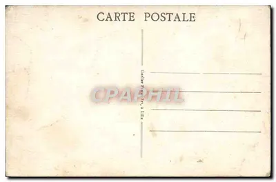 Valenciennes - O Hotel de Ville - E. C. — Verso