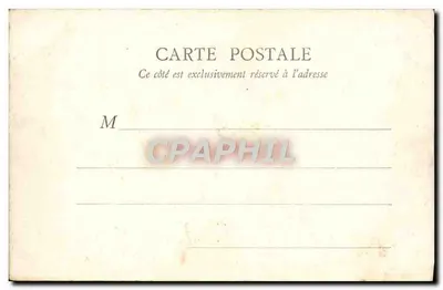 Versailles — Park Petit Trianon — Młyn — A. B. w Versailles — Rewers