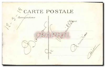 Versailles — Het Paleis — The Palace — Uitgever: C. P. M. n° 339 — Achterkant