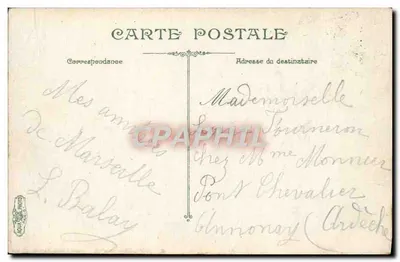 Marseille — A Bolsa — L.V.&C.A. — Verso
