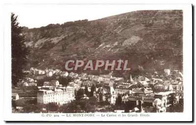 O Mont-Dore — O Casino e os Grandes Hotéis — G. d'O 924