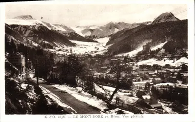 O Mont-Dore no Inverno — Vista geral — G. d'O. 1638