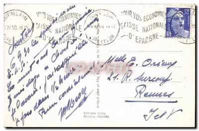 Chartres (E.-et-L.) — Ogólny widok — Katedra — Éditions Gaby, n°183 — Rewers