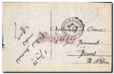 Strasburg — Katedra — wydawca Alfred Roth, nr 169 — Rewers