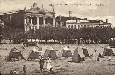Royan - A Praia diante das Novas Galerias — Edição das Novas Galerias, n°26