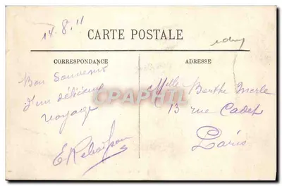 Dinard — A Vicomtia — O Caminho de Ronde — LL. — Verso