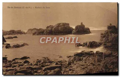 Ilha de Bréhat (C.-du-N.) — Rochas do Paon — Edit. Lannou, Cité de la Poste