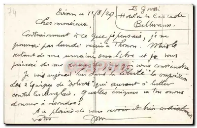 Evian-les-Bains — Rada i Przystań — n° 5054 — Rewers