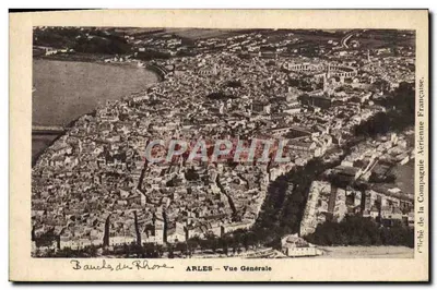 Arles — Vista Geral — Compagnie Aérienne Française