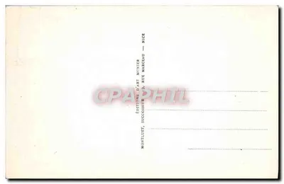 NICE — Ogólny widok — Fotografia Munier — Rewers