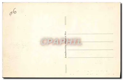 Nice — Widok ogólny z Plate-Forme du Château — Lemaître et Cie, wydawca w Nice, n°26 — Rewers