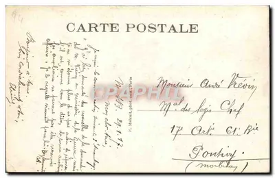 Vincennes - Interior do Forte - Porta de entrada e Avenida principal — Editor F. Maleuitt, n° 4518 — Verso