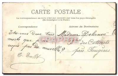 Redon (Ille-et-Vilaine) - Absydę Katedry — Rewers