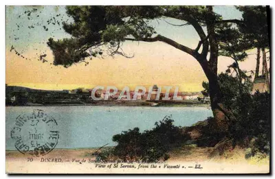Dinard — Vista de Saint-Servan, da « Vicomté » — n°70