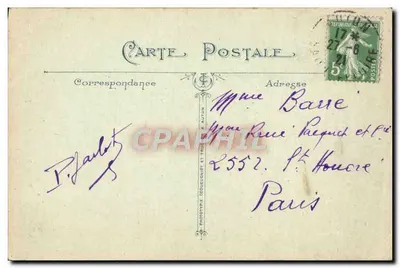Autun-Antyku — Rzymski obiekt zwany Tempłem Janusza — Phototype Coqueugnac & Trico — Rewers
