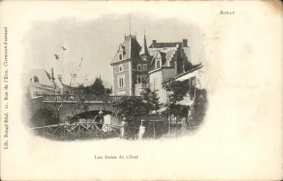 Os Banhos de César — Royat — Lib. Bougé-Béal, 21, Rue de l’Ecu, Royat
