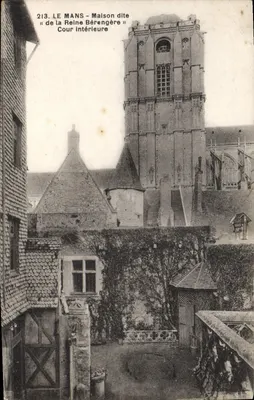 Le Mans - Casa dita « da Rainha Bérengère » - Pátio interno