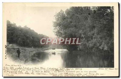O Tour de Marne — De BRY a NOGENT pela margem esquerda — B. F., Paris