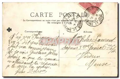 St-Cloud — Les Grandes Eaux, Ogólny widok — Wydawnictwo FLEUM — Rewers