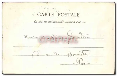 Ruínas de uma torre de canto galorromana em Jublains — Arredores de Mayenne — Poirier Frères, editores, Mayenne — Verso