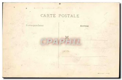 Stara pocztówka Perpignan Widok ogólny i Canigou — Rewers