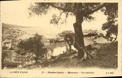 Monte-Carlo - Mônaco - Vista geral — B.F. — n°22