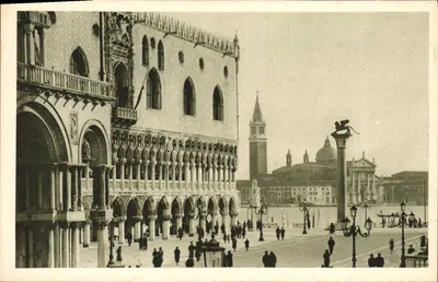 Veneza - Palazzo Ducale - A piazetta voltada para S. Giorgio — Coleção Michel ROUSSIER, n°3
