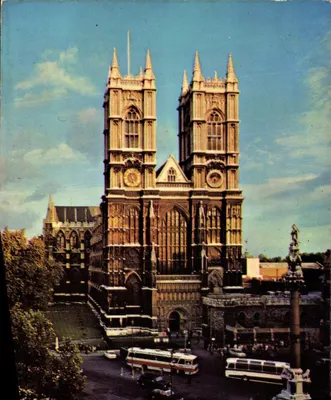 Abadia de Westminster — Londres — © 1971 A British Tourist Authority Photograph