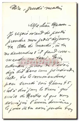 Nice - Quai des États-Unis — widok portu i Kasyna — wydawca nieznany, n° 108 — Rewers