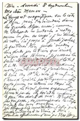 Nice. Ogrody Albert — widok wśród palm — wydawca J. Gilletta & Cie, n° 173 — Rewers
