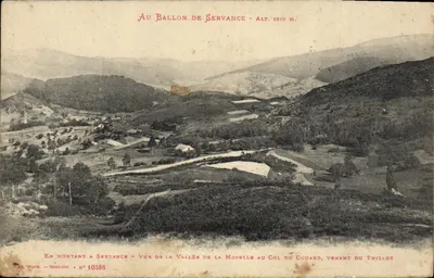 Vista do Ballon de Servance — Alt. 1240 m — Ad. Weilck, Saint-Dié, N° 40586