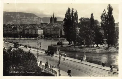 Genève — Île Rousseau — Kursaal
