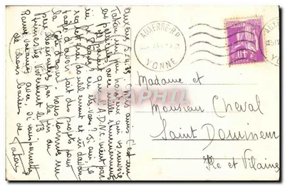 PIERRE-PERTHUIS - A Rocha Perforada — Cl. G. Harry, Ed. — Verso