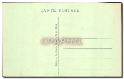 Góry AUTOIRE, blisko Saint-Céré (Lot) — n°15 — Librairie Véniat, Saint-Céré (Lot) — Rewers
