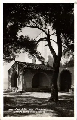 Cabo de Antibes — Capela Nossa Senhora da Garoupe — Edição La Cigogne, Nice