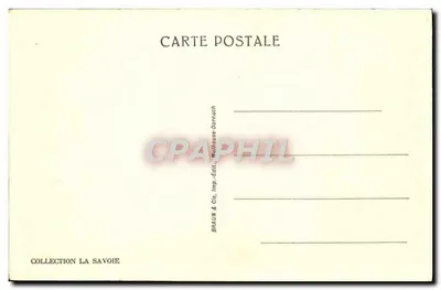Valloire (Wys. 1430 m.) — Les Grandes Roches — Kolekcja La Savoie — Rewers