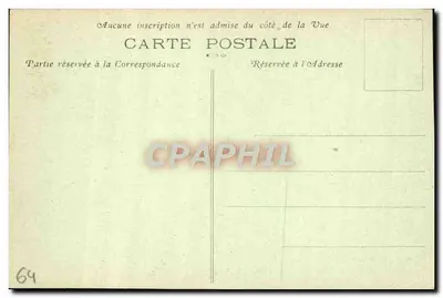 Biarritz — Il Rocher du Basta — Fototipia Marcel Delboy, Bordeaux, n°79 — Verso