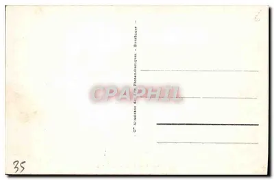 Cap Fréhel — Widok wybrzeżny z wieżą — Almazonne des Arts Photogénanique, Strasbourg, n°105 — Rewers